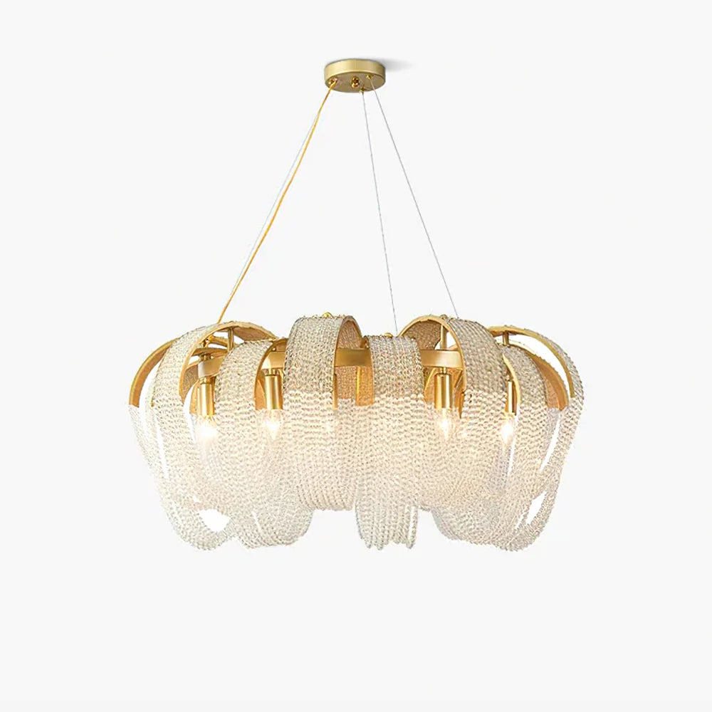 Mesh Crystal Pendant lamp 16