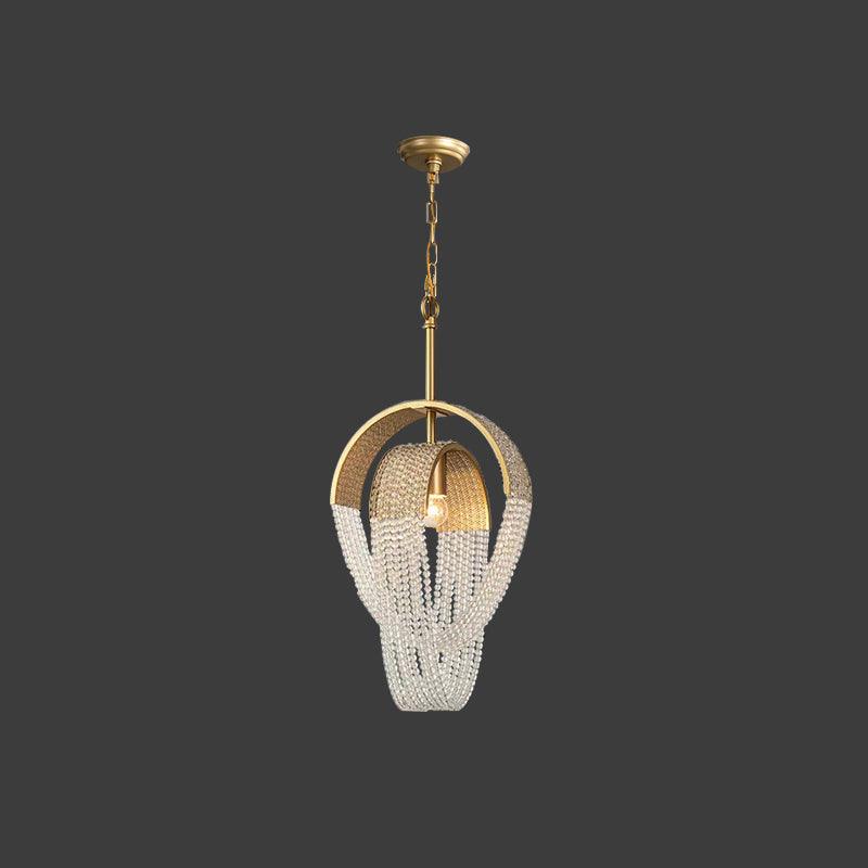 Mesh Crystal Pendant lamp 17