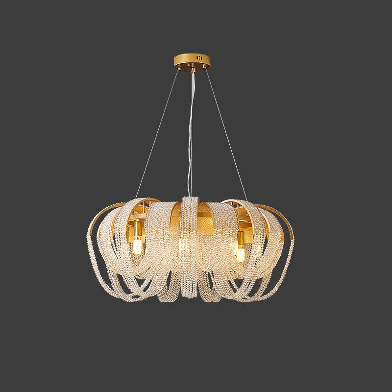 Mesh Crystal Pendant lamp 19