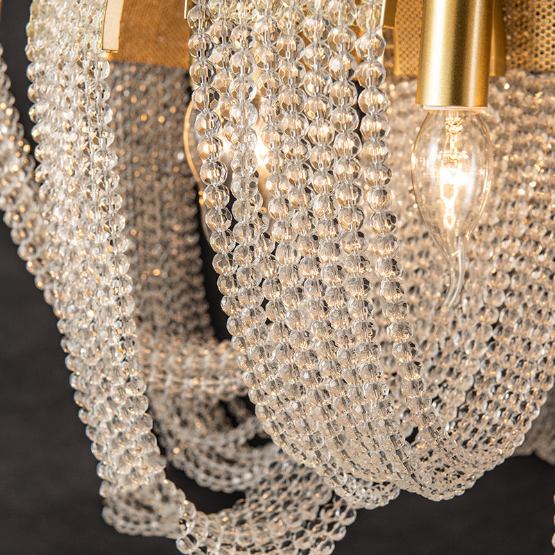 Mesh Crystal Pendant lamp 2