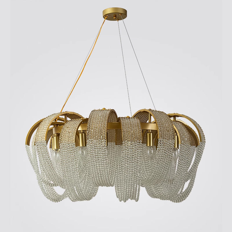 Mesh Crystal Pendant lamp 5