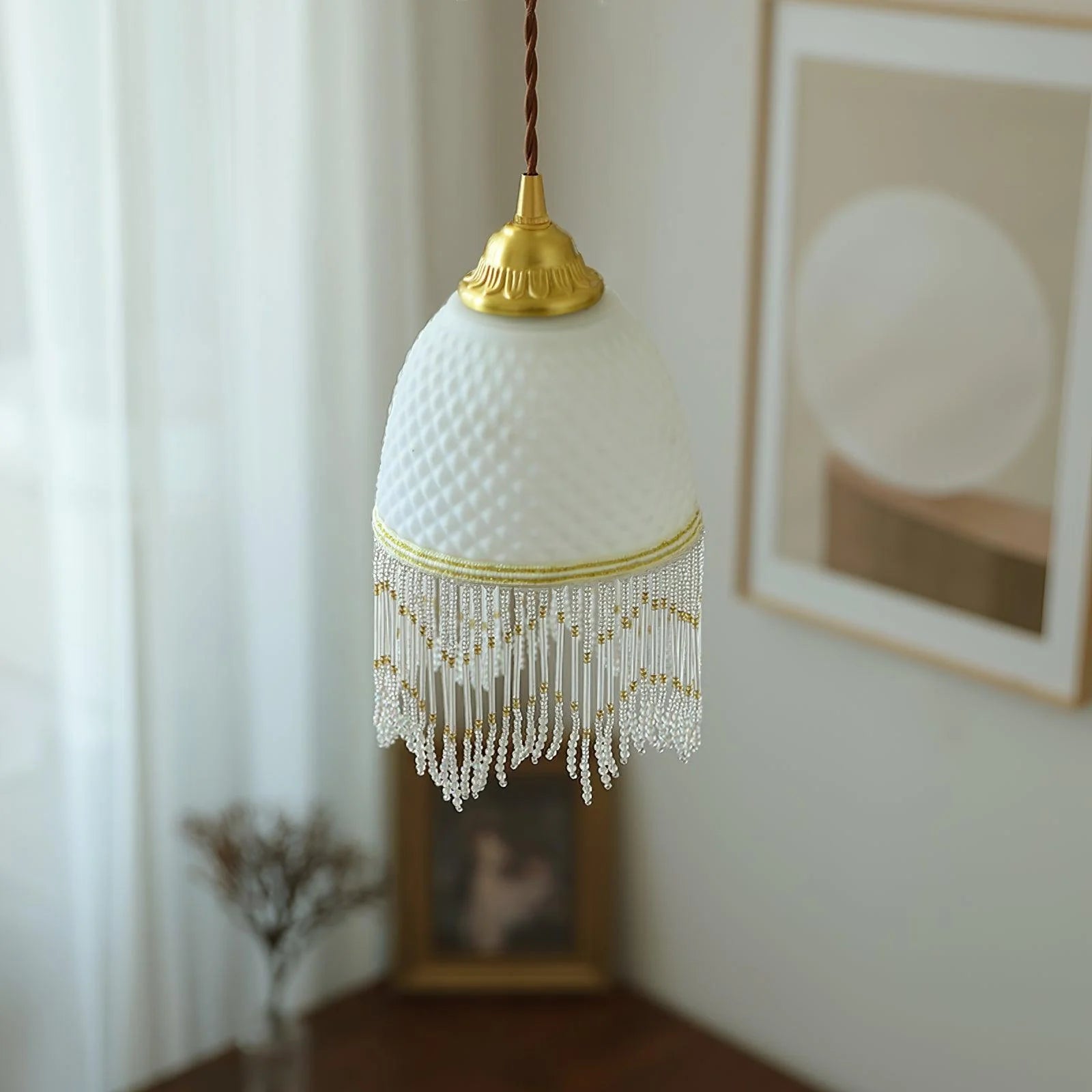 Mesh_Tassel_Glass_Pendant_Light_5