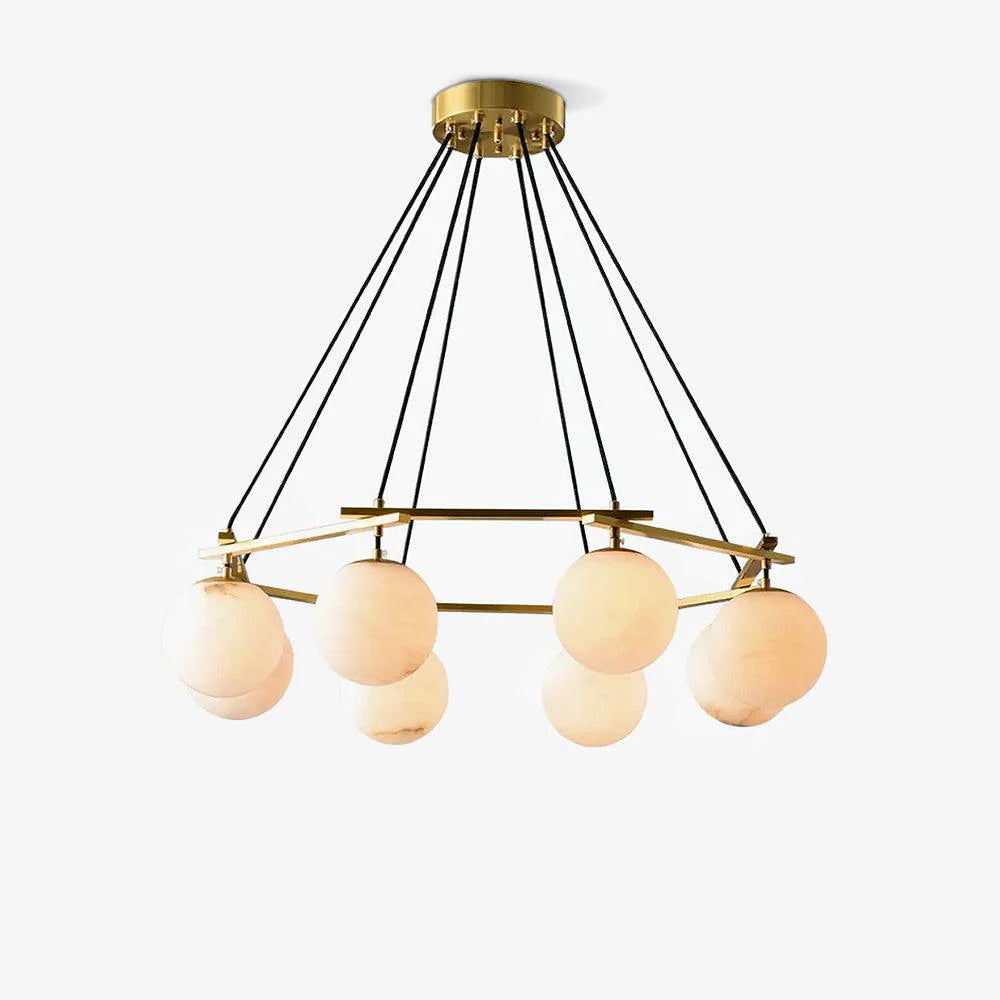 Miira Alabaster Chandelier 1