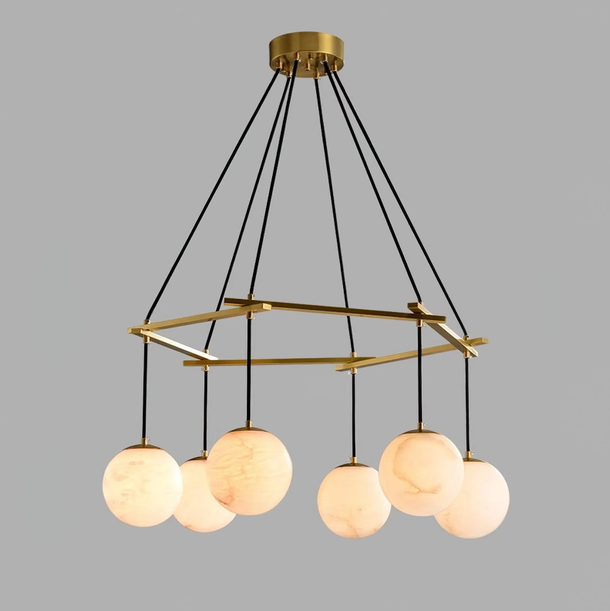 Miira Alabaster Chandelier 12