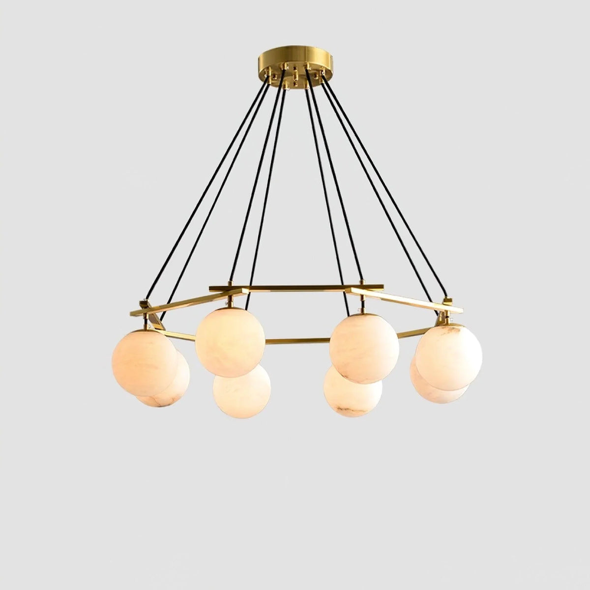 Miira Alabaster Chandelier 14