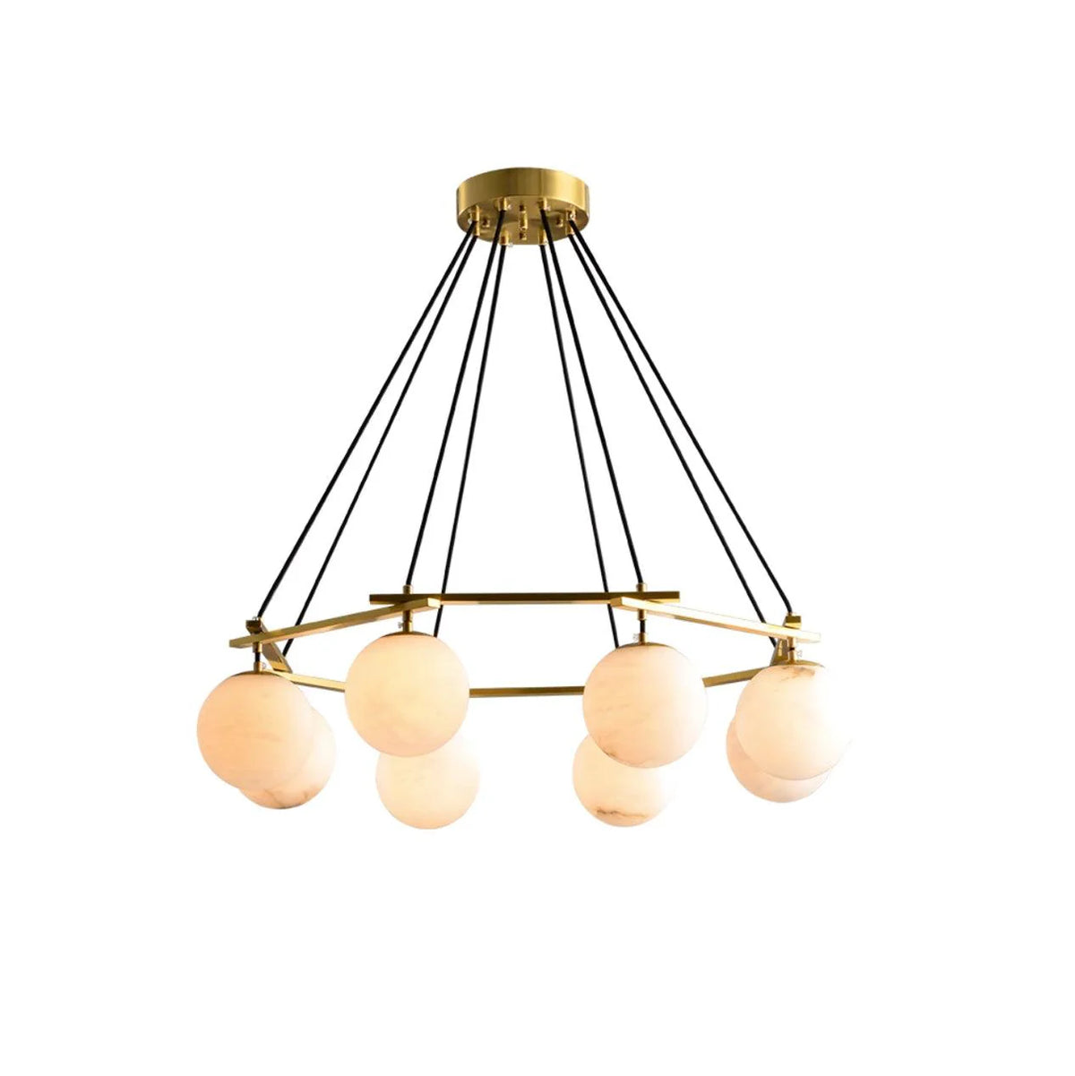 Miira Alabaster Chandelier 15