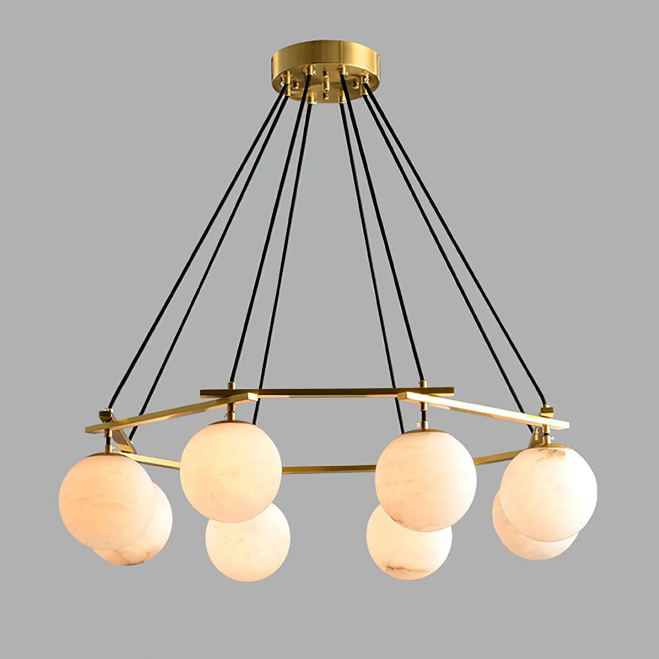 Miira Alabaster Chandelier 2