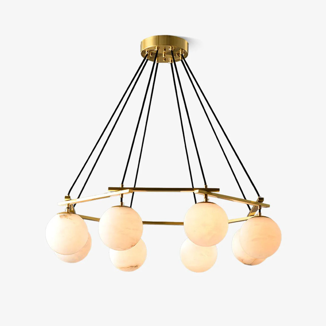 Miira Alabaster Chandelier 3