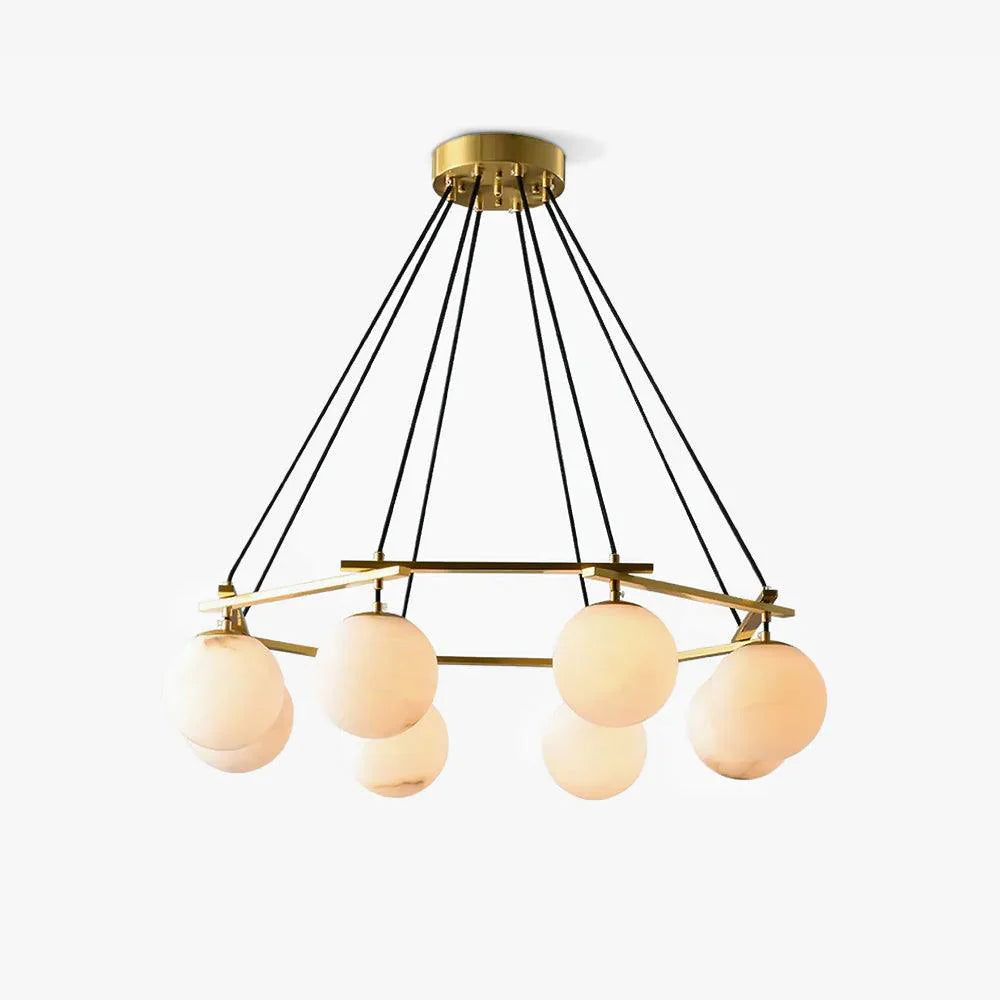 Miira Alabaster Chandelier 4