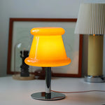 Milky Glass Lamp 7