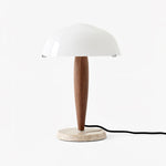 Milky Glass Table Lamp 1