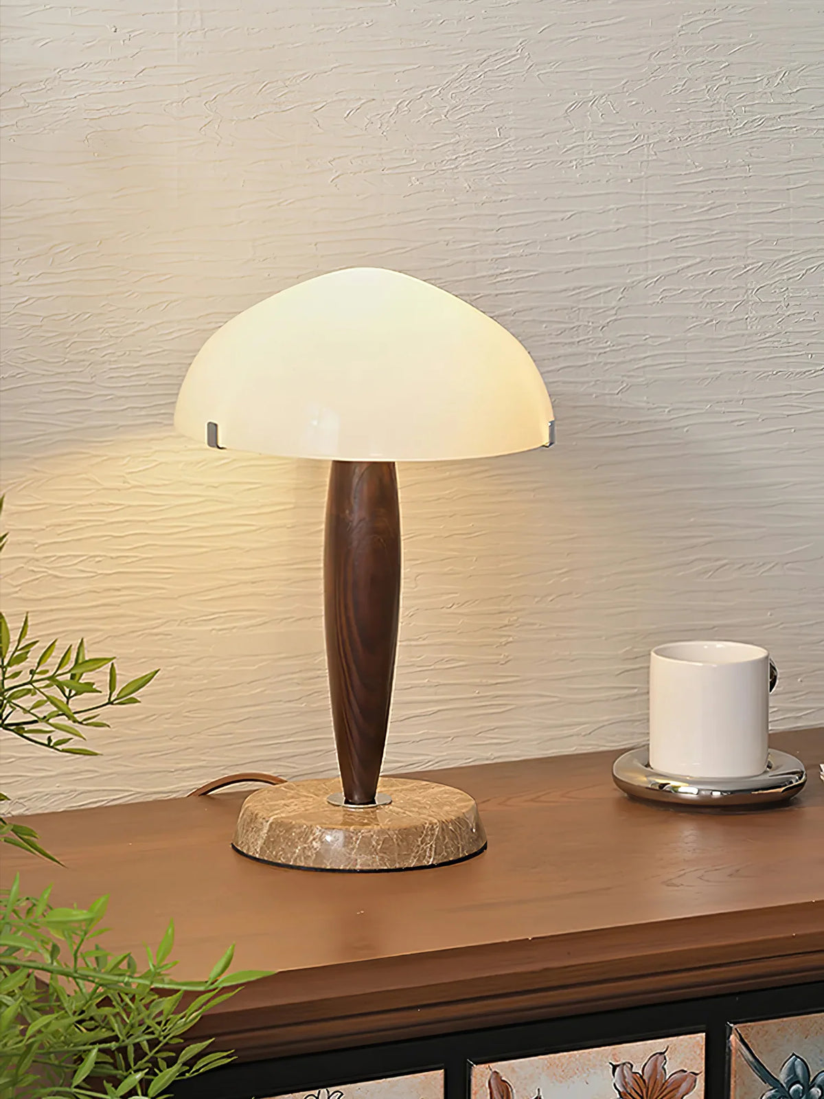 Milky Glass Table Lamp 13