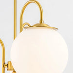 Milky White Spherical Chandelier 3