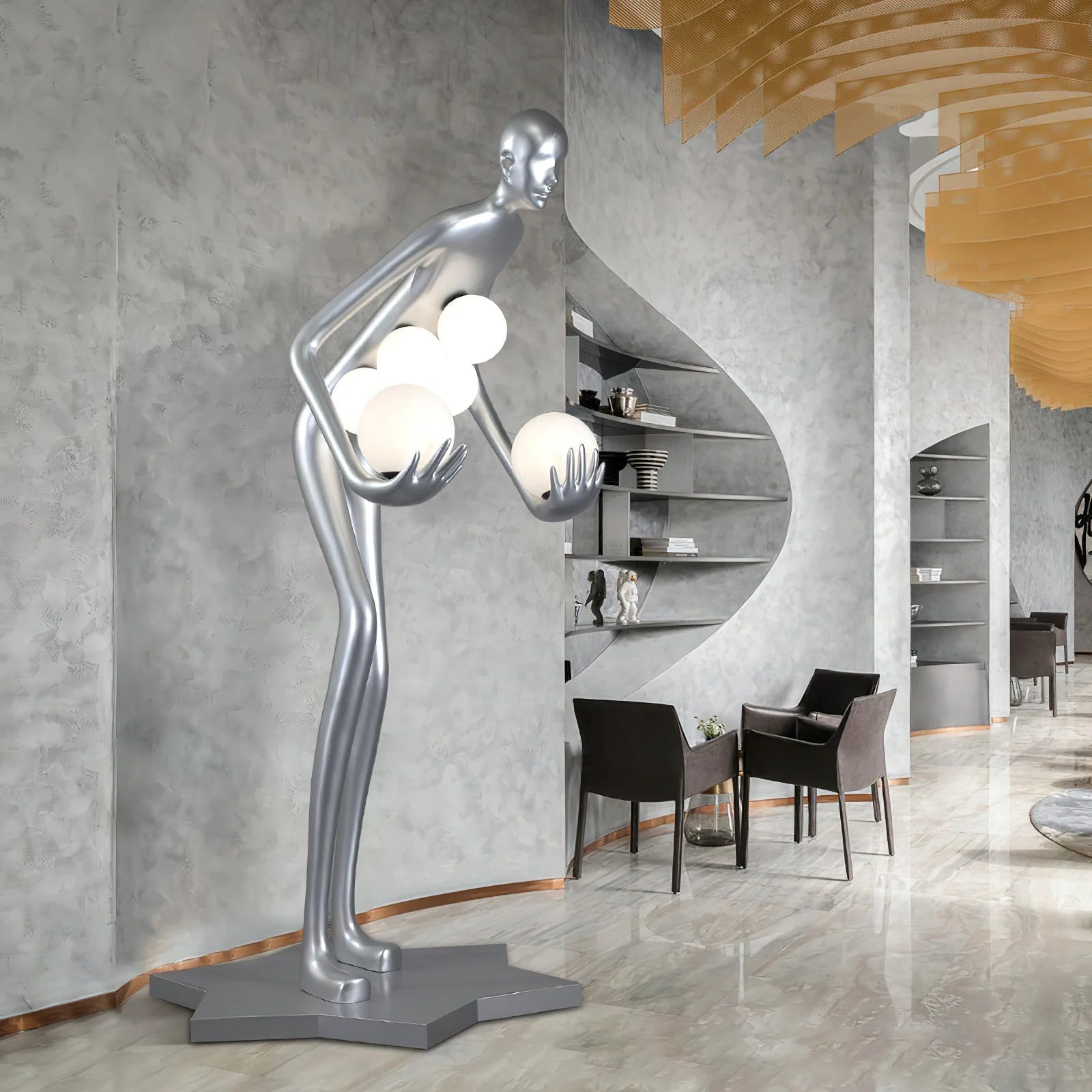 Milly Sculpture Floor Lamp 2