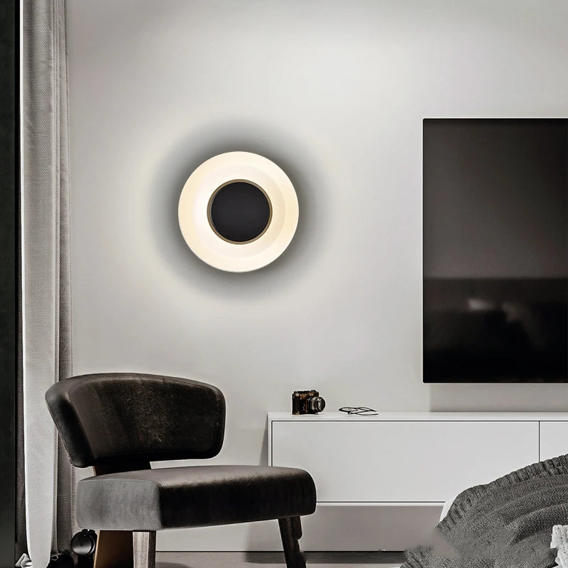 Minimalist Round Wall Lamp