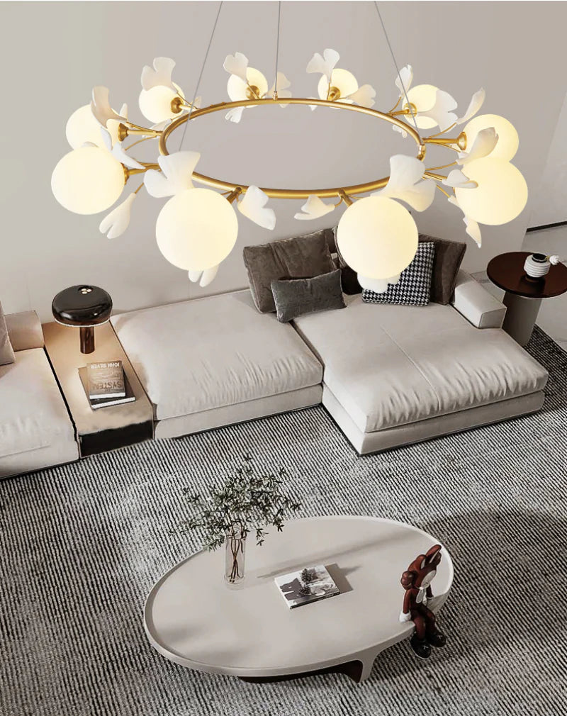 Modern_Ball_Gingko_Chandelier_15