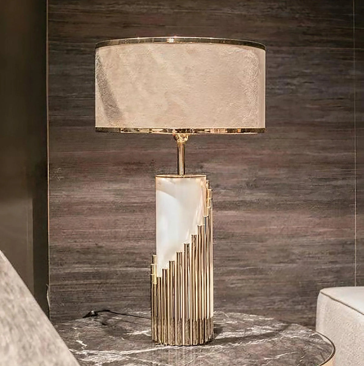 Modern Column Line Table Lamp-12