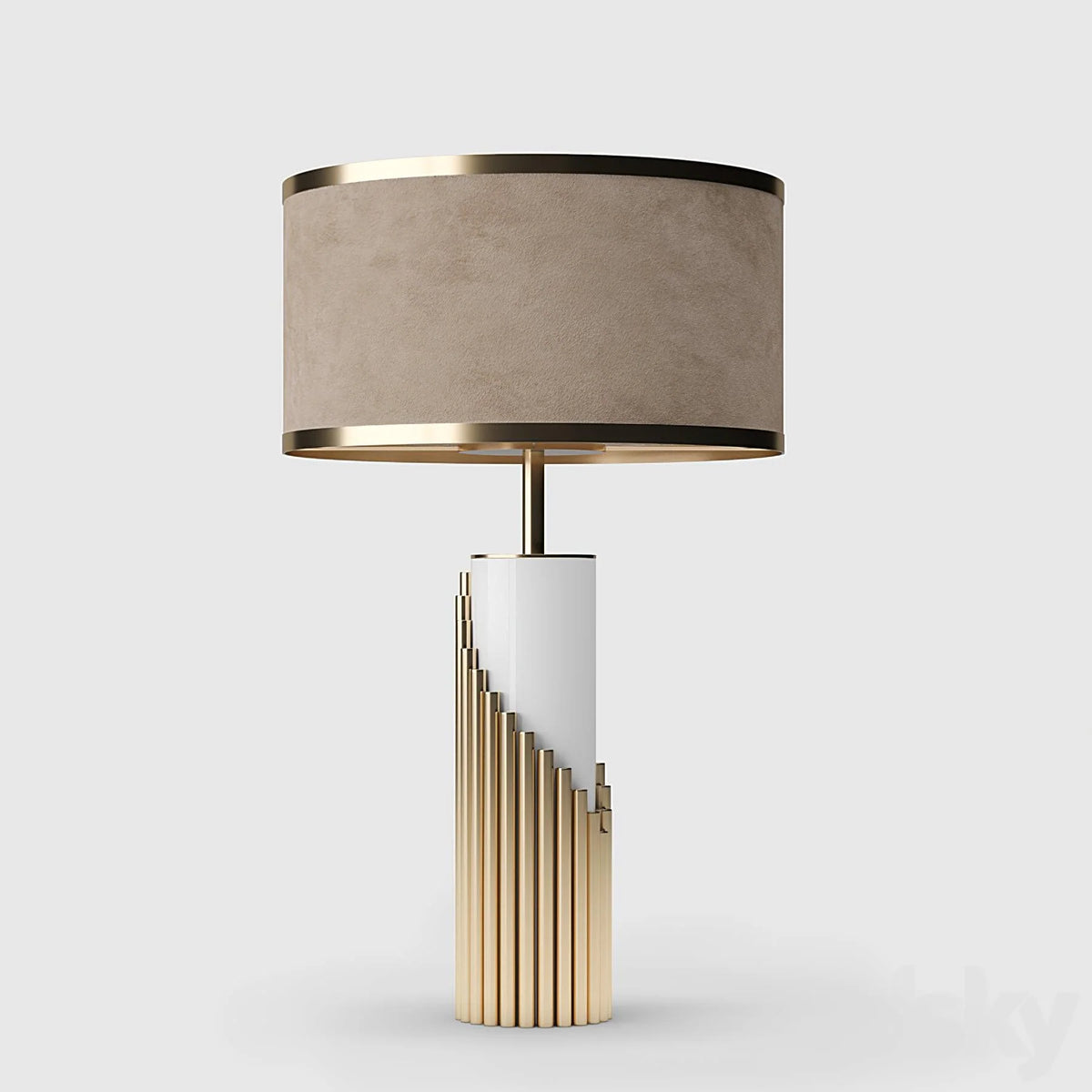 Modern Column Line Table Lamp-2