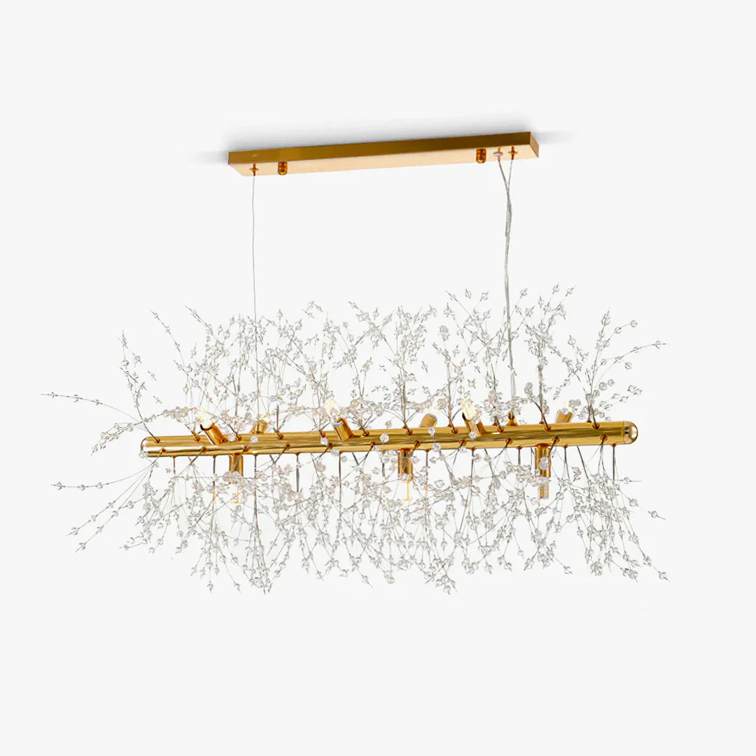 Modern Cystal Line Chandelier 11