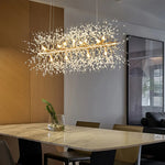 Modern Cystal Line Chandelier 12