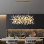 Modern Cystal Line Chandelier 2