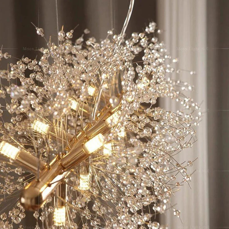 Modern Cystal Line Chandelier 4