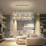 Modern Cystal Line Chandelier 7