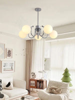 Modern Doku Glass Bulb Chandelier 13