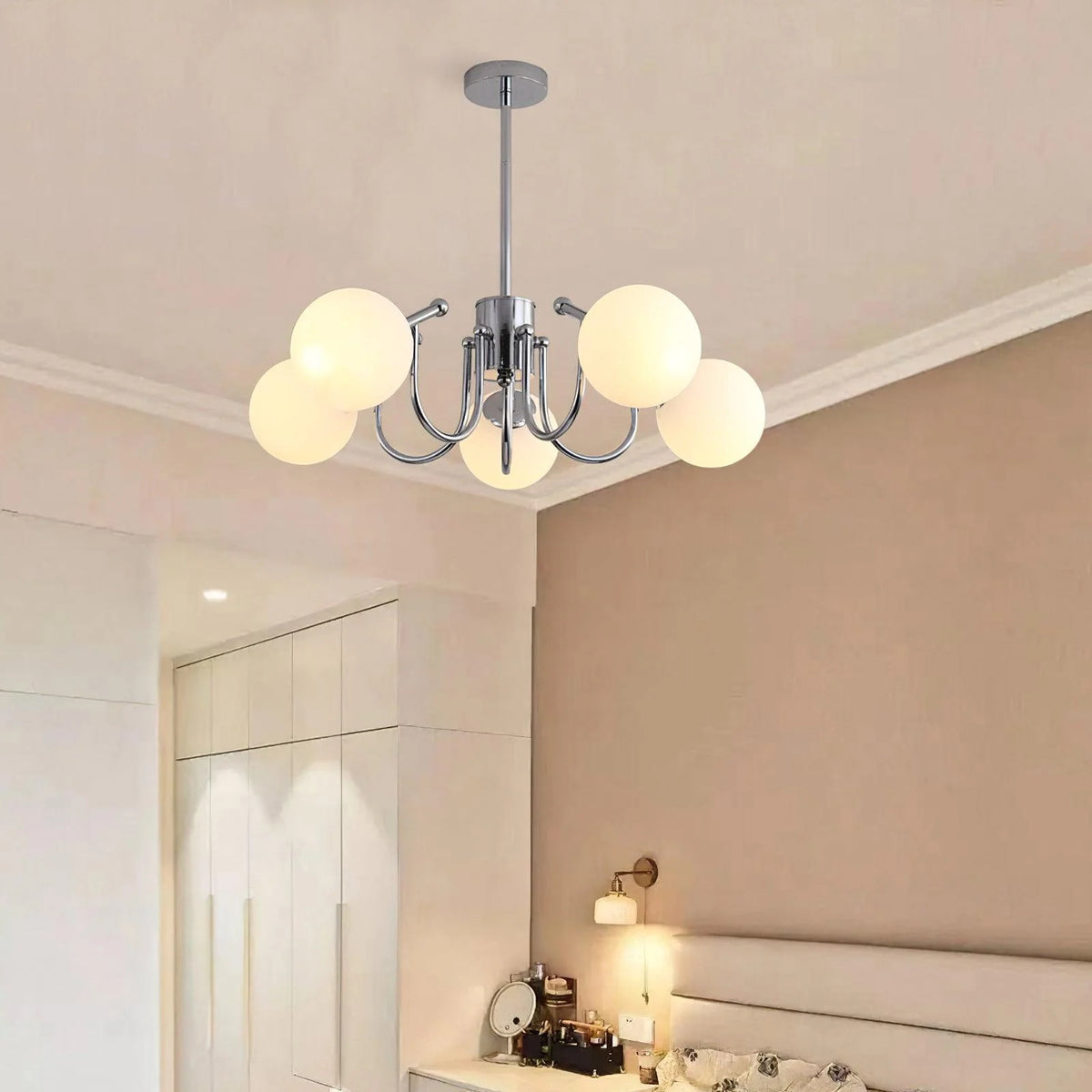 Modern Doku Glass Bulb Chandelier 14