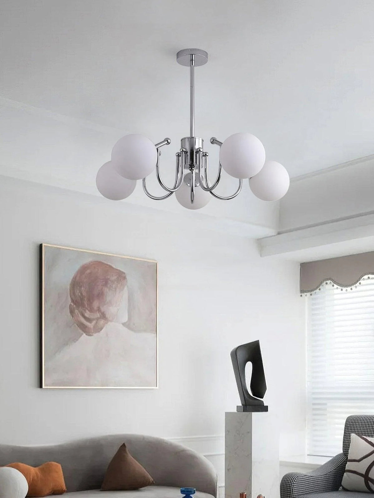 Modern Doku Glass Bulb Chandelier 18