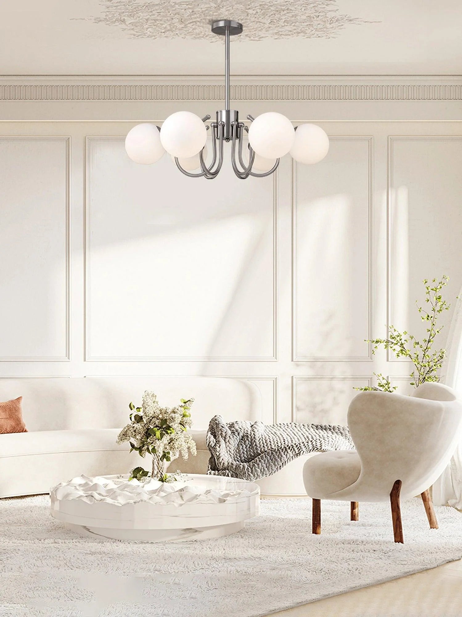 Modern Doku Glass Bulb Chandelier 3