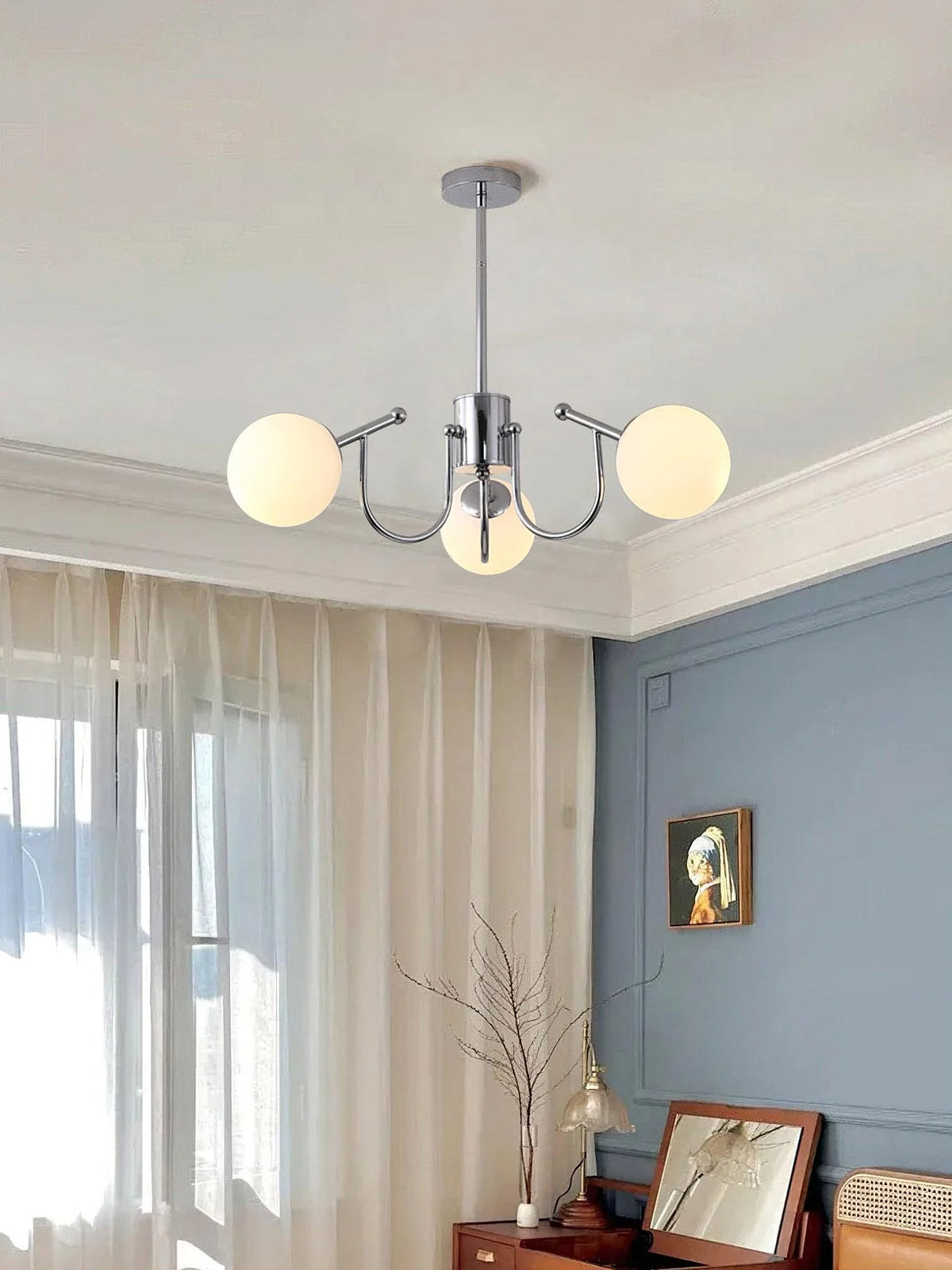 Modern Doku Glass Bulb Chandelier 5