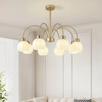 Modern French Gooseneck Chandelier 12