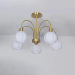 Modern French Gooseneck Chandelier 3