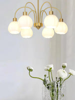 Modern French Gooseneck Chandelier 7