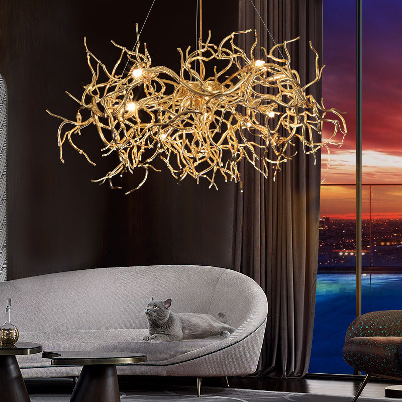 Modern_Gold_Tree_Branch_Chandelier_6