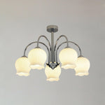 Modern Gooseneck Flower Chandelier 13