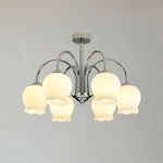 Modern Gooseneck Flower Chandelier 14