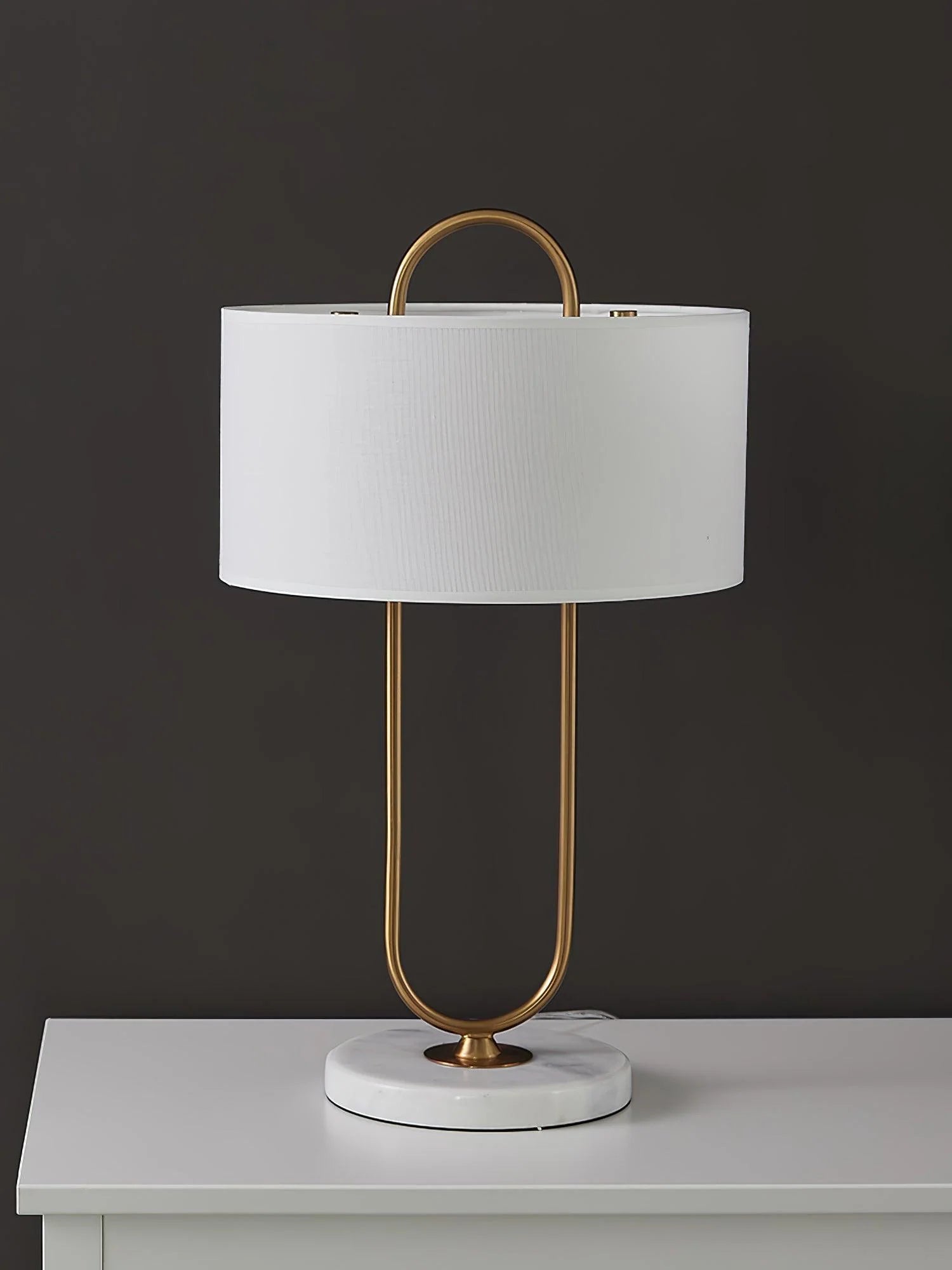 Modern High-Gloss Cloth Table Lamp 10