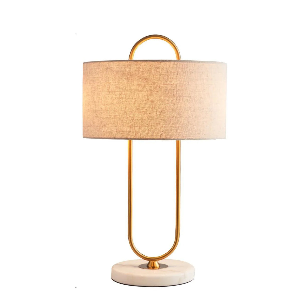 Modern High-Gloss Cloth Table Lamp 19