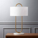 Modern High-Gloss Cloth Table Lamp 21