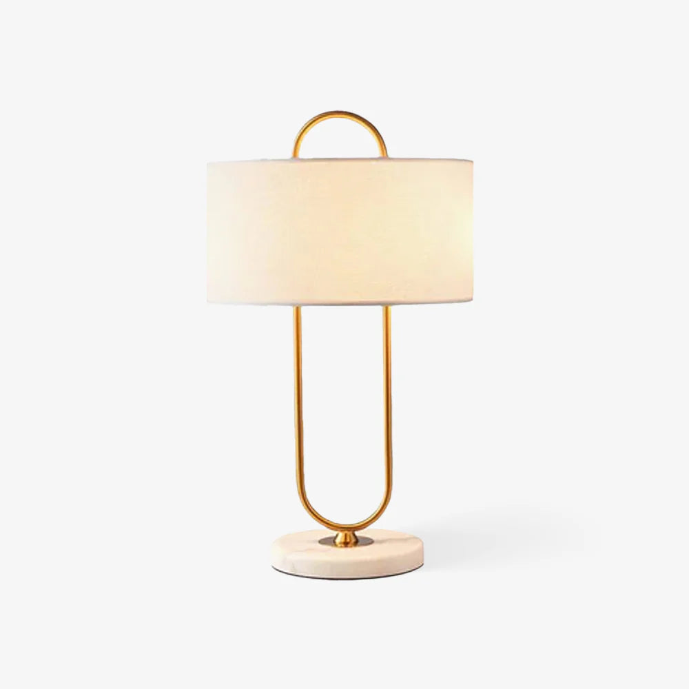 Modern High-Gloss Cloth Table Lamp 4