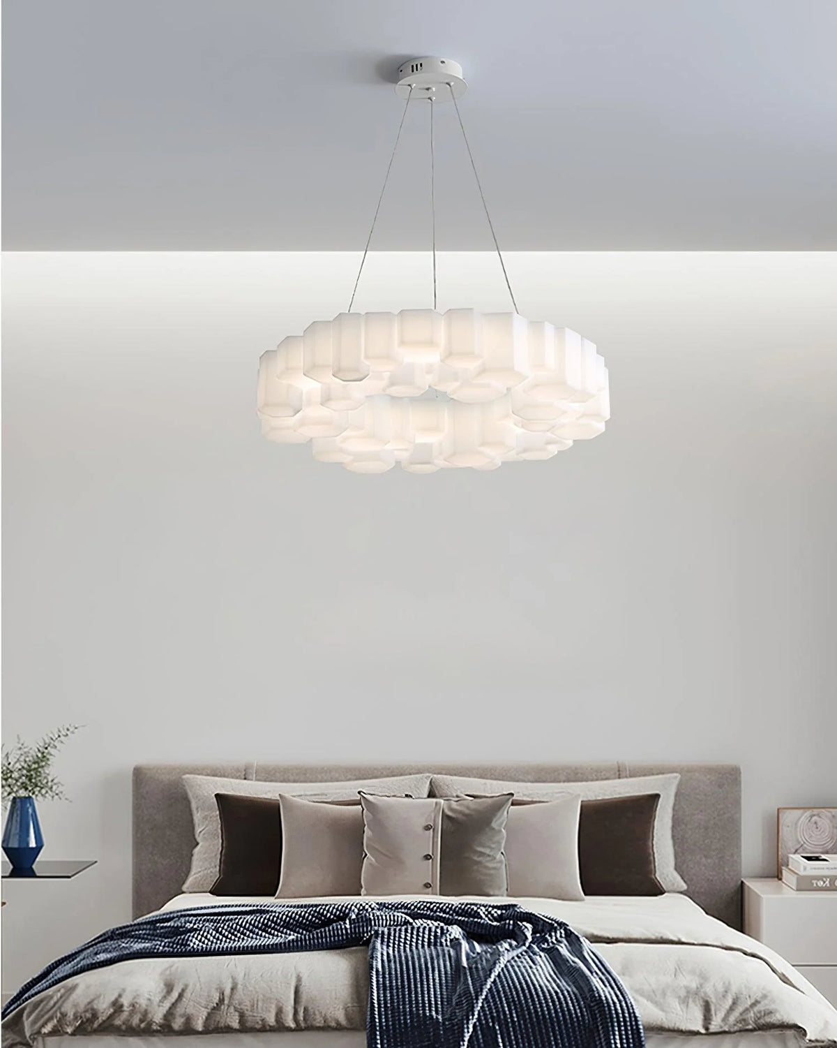 Modern Honeycomb Chandelier  15