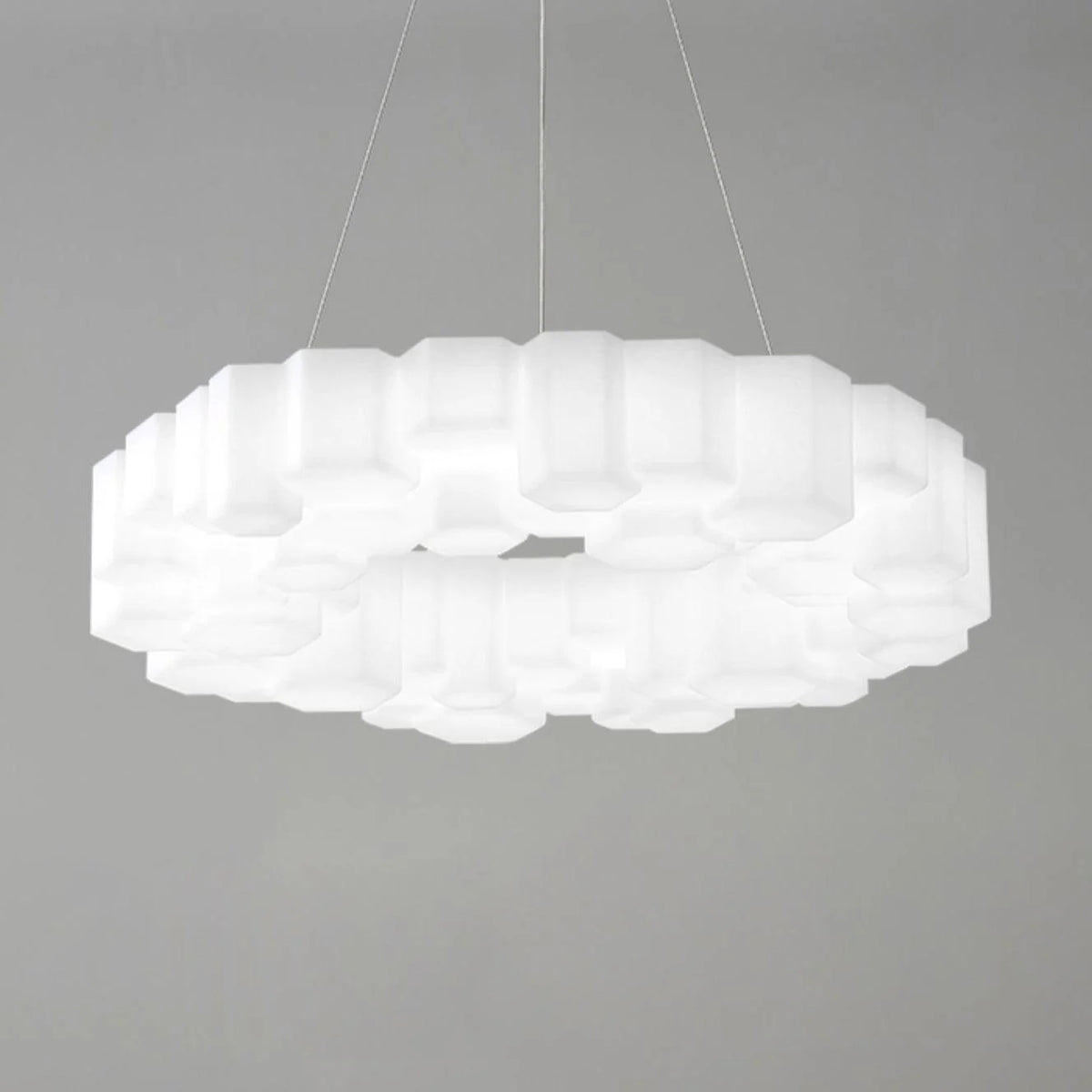 Modern Honeycomb Chandelier  18