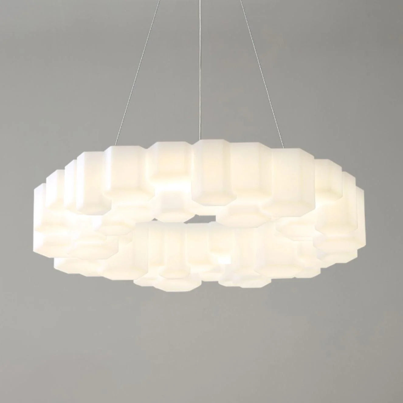 Modern Honeycomb Chandelier  2