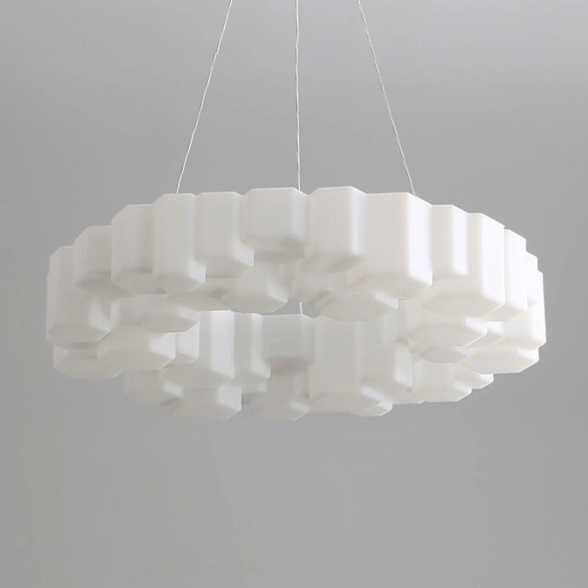 Modern Honeycomb Chandelier  5