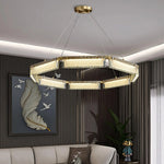 Modern Hubbardton Glass Chandelier 3