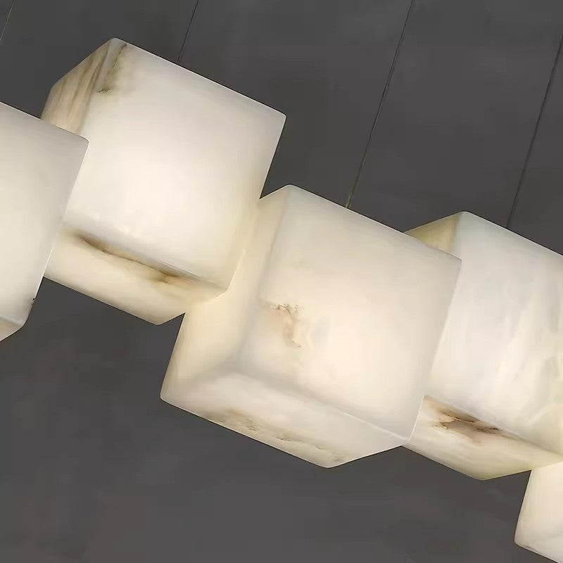 Modern Marble Box Chandelier 10