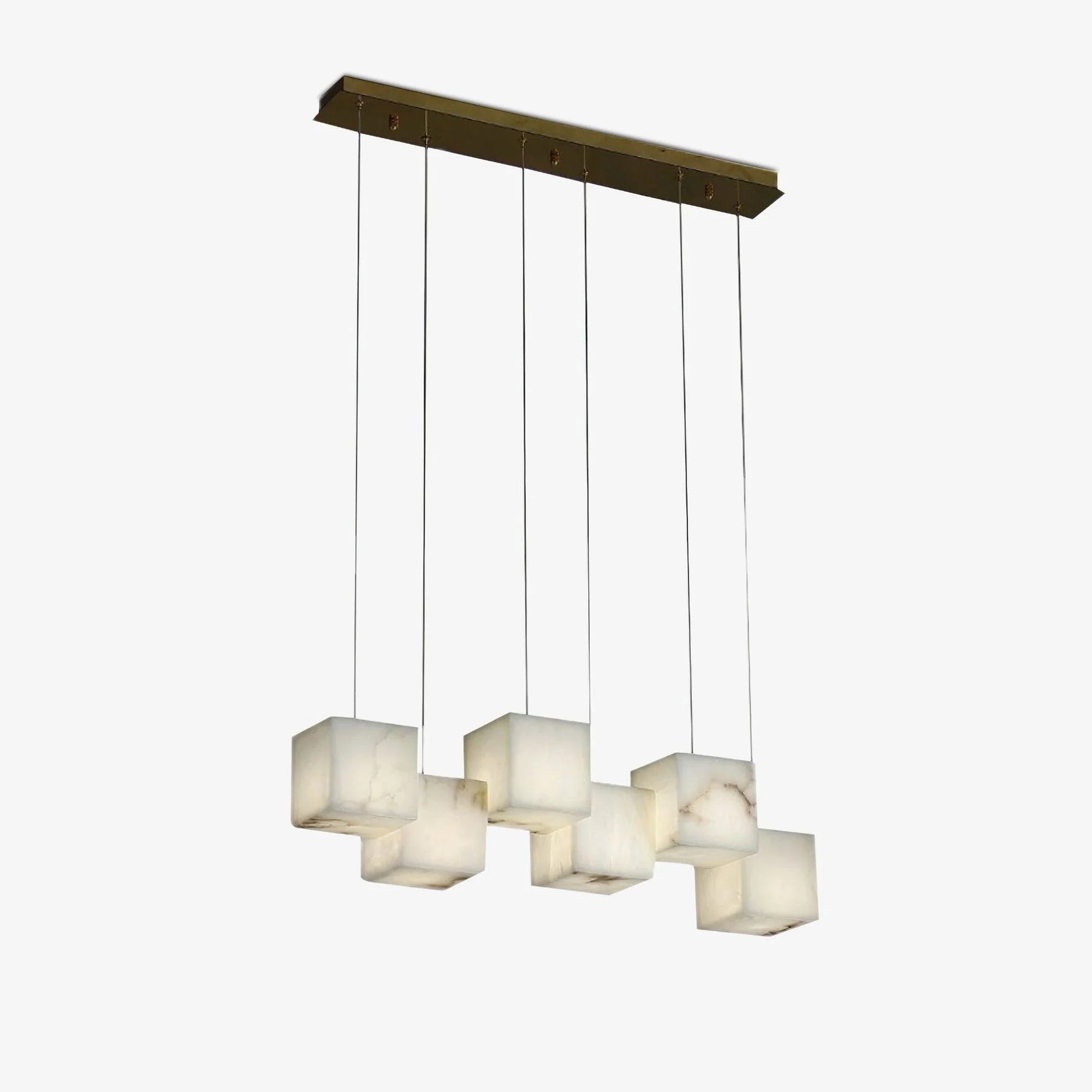 Modern Marble Box Chandelier 13