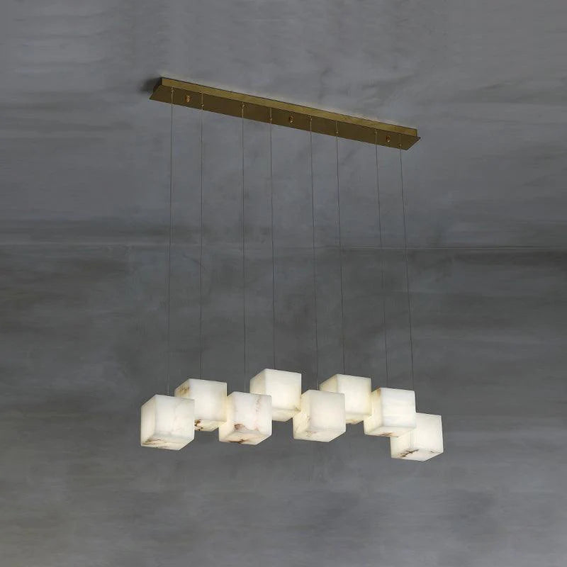 Modern Marble Box Chandelier 15